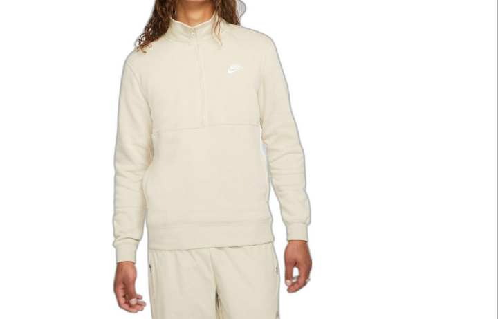 Nike Nike Sweatshirts Men's Beige Stand Collar Moderate
