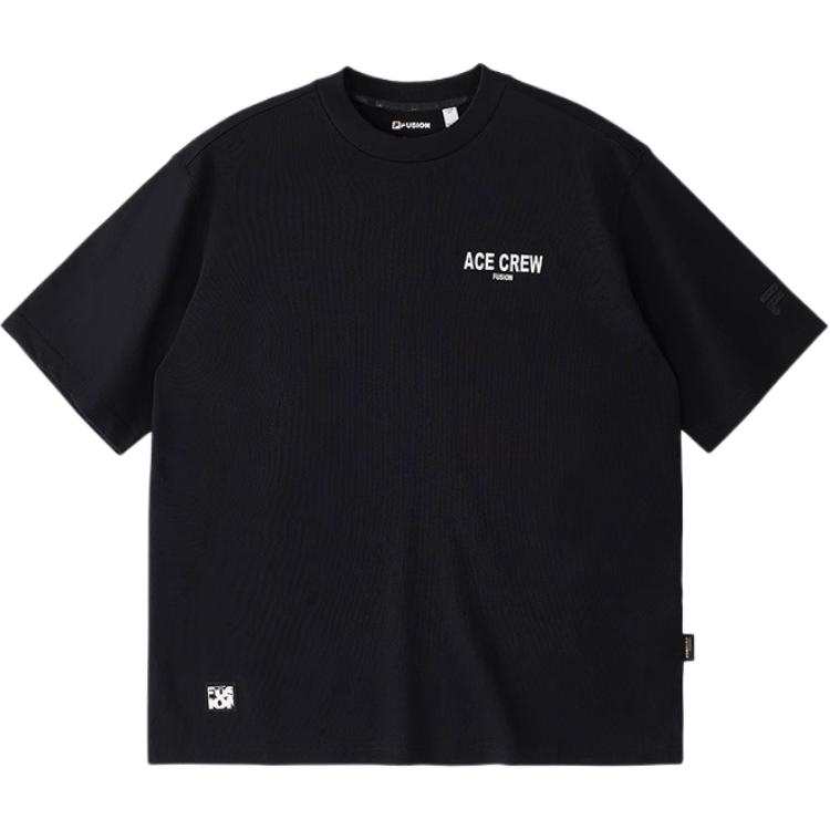 FILA FUSION T Shirt Men's Jet Black