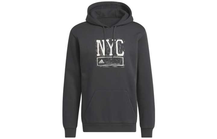 Adidas Adidas Sweatshirts Men's Black Hooded Moderate Other