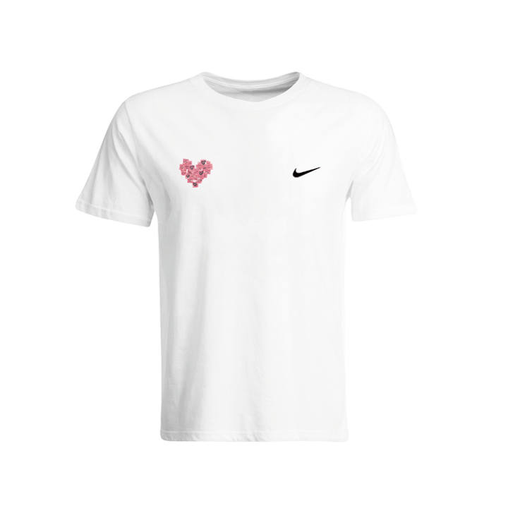 Nike Nike T Shirts Unisex White Crew Neck Moderate Straight Fit