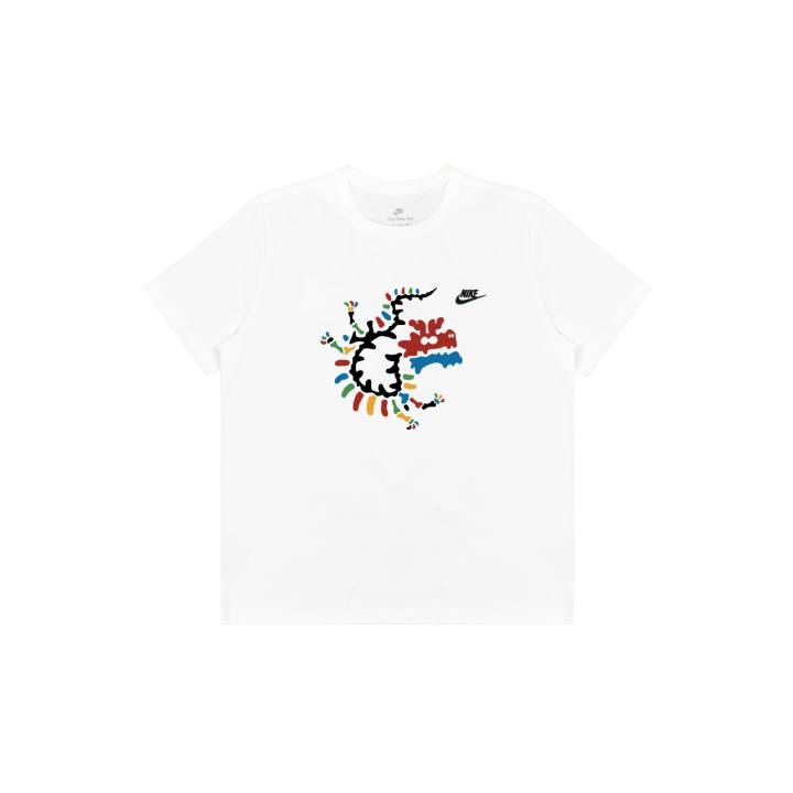 Nike Nike T Shirts Unisex White Crew Neck Moderate Straight Fit