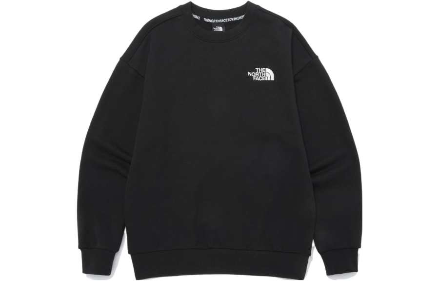 THE NORTH FACE Sweatshirts Men's Black Crew Neck Moderate Other