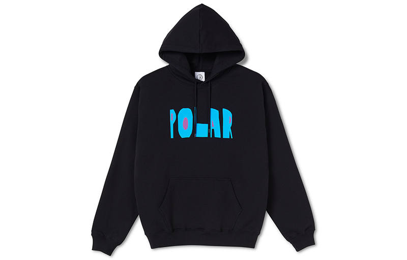 POLAR SKATE CO Sweatshirts Unisex Black Hooded Moderate Regular
