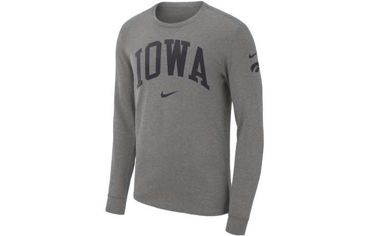 Nike Nike Sweatshirts Men's Dark Gray Crew Neck Moderate Regular