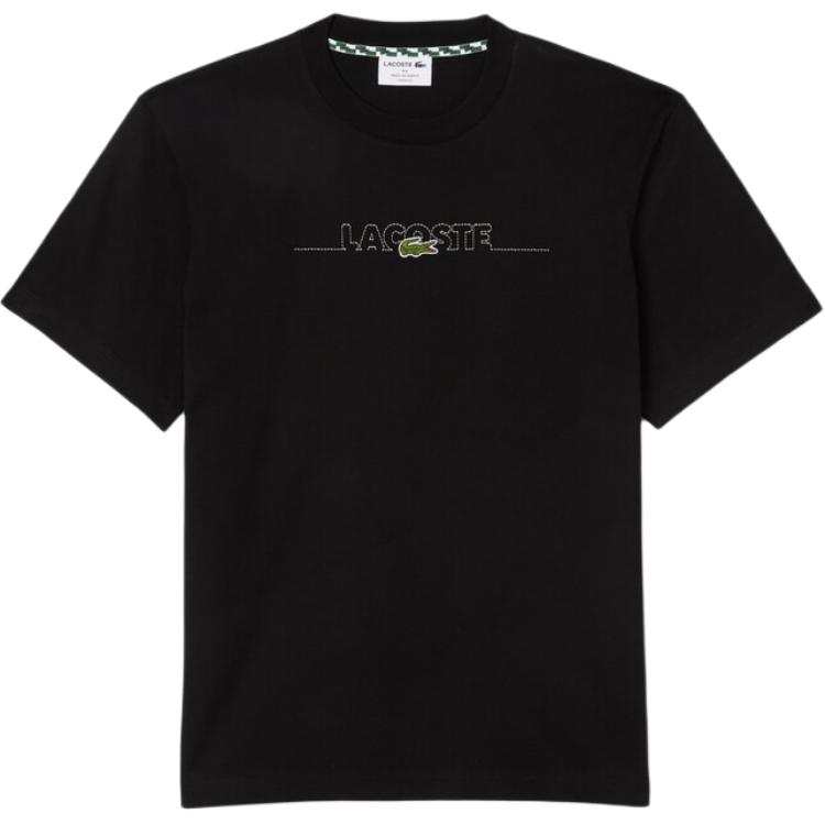 LACOSTE LACOSTE Logo embroidered T shirt