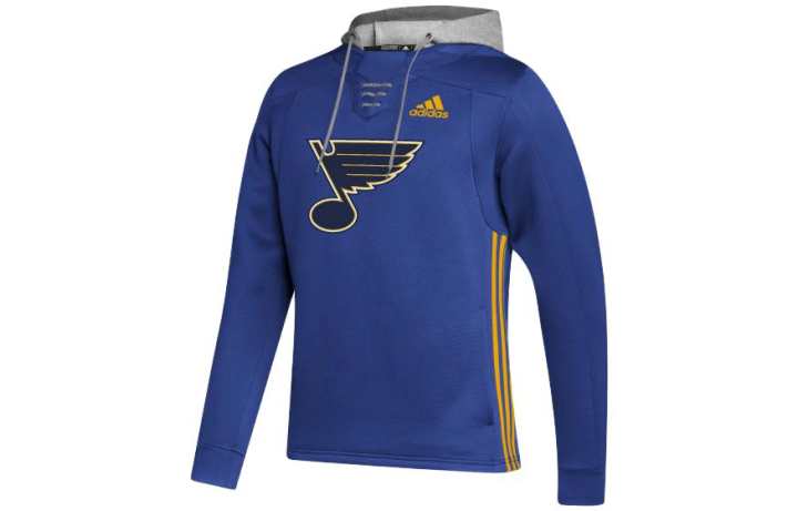 Adidas Adidas Sweatshirts Men's Blue Hooded Moderate Other