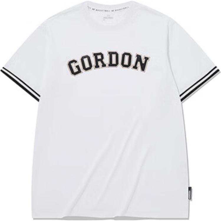 361° T Shirts Men's White Crew Neck Thin Straight Fit