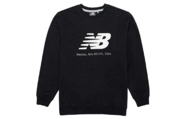 New Balance New Balance Sweatshirts Men's Black Crew Neck Moderate Other