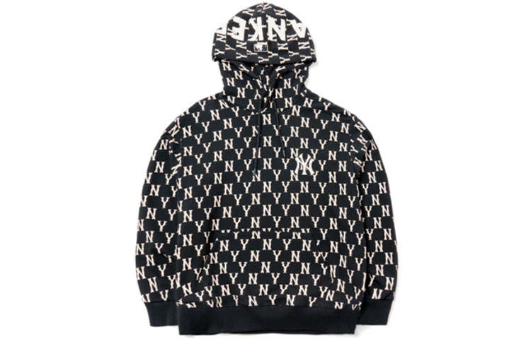 MLB MLB Sweatshirts Unisex Black Hooded Moderate Regular
