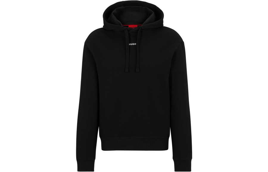 HUGO BOSS HUGO BOSS Logo Printed Drawstring Hoodie