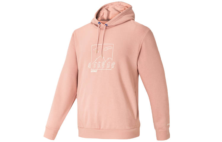 Adidas Neo Sweatshirts Unisex Pink Hooded Moderate Regular