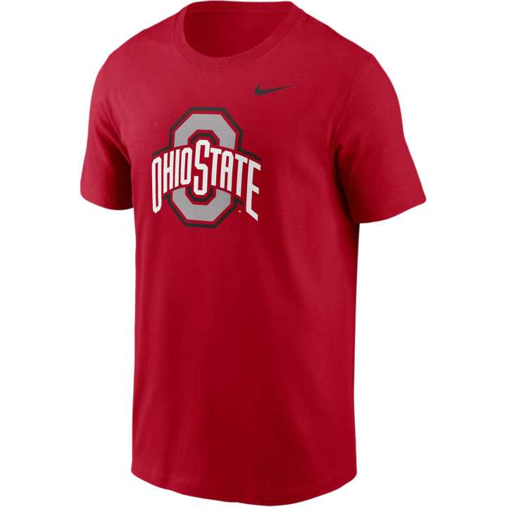 Nike Nike Ohio State Buckeyes Primetime Evergreen Logo Men's Nike College T-Shirt