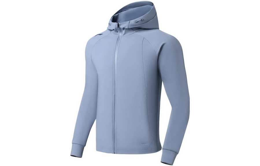 Li-Ning Li Ning Fitness Series Sweatshirt Men's Soft Gray Blue