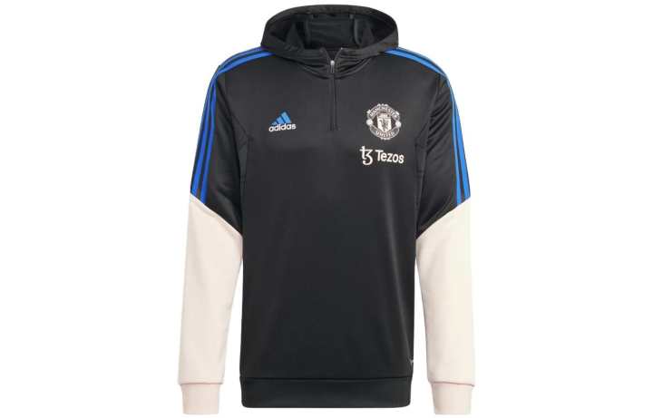 Adidas Adidas Sweatshirts Men's Black Hooded Moderate Regular