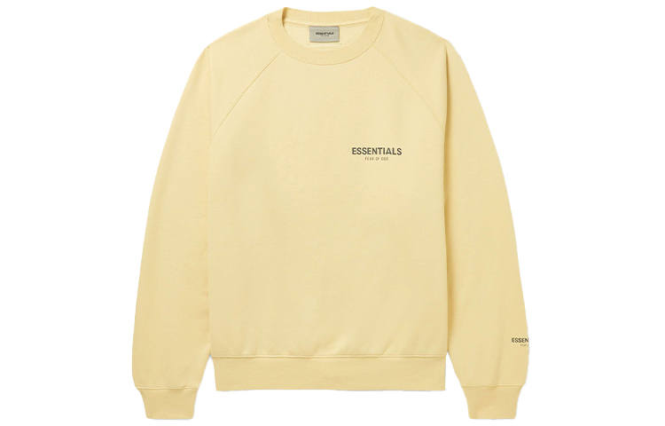 Fear Of God Essentials Mr. Porter Exclusive Logo Print Cotton Blend Jersey Sweatshirt