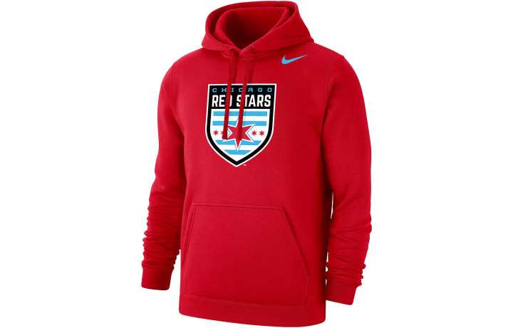 Nike Nike Sweatshirts Men's Red Hooded Moderate