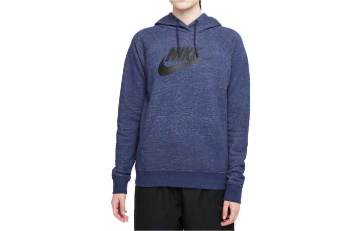 Nike Nike Sweatshirts Men's Blue Hooded Moderate Regular