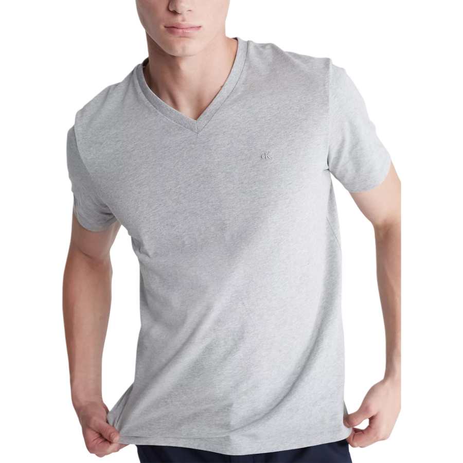 CALVIN KLEIN T Shirt Men's Gray