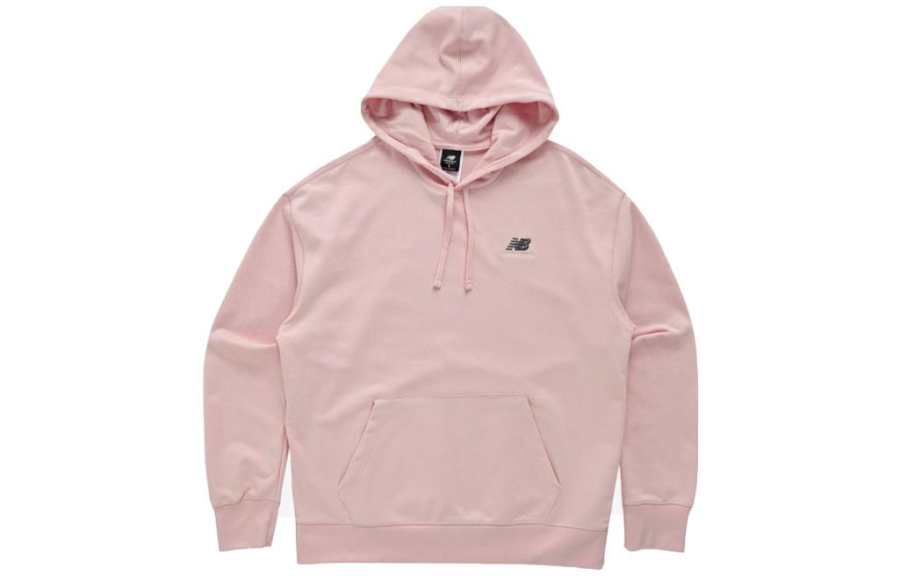 New Balance New Balance UNI SSENTIALS Sweatshirts Men's Pink Hooded Moderate Other
