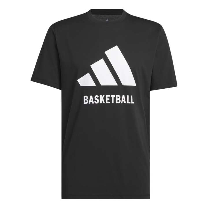 Adidas Adidas T Shirts Men's Black Crew Neck Moderate