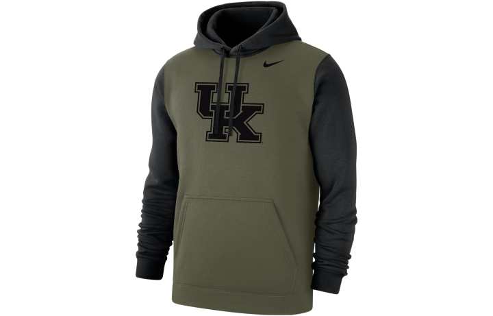 Nike Nike Sweatshirts Men's Olive Green Hooded Moderate Other