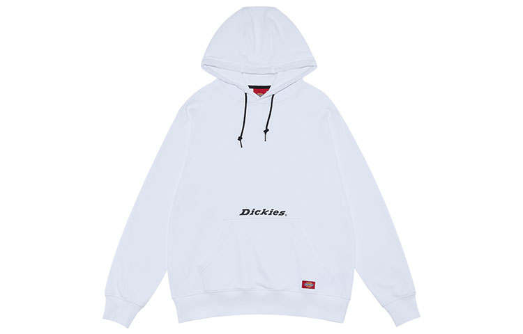 Dickies Sweatshirts Unisex White Hooded Moderate Regular