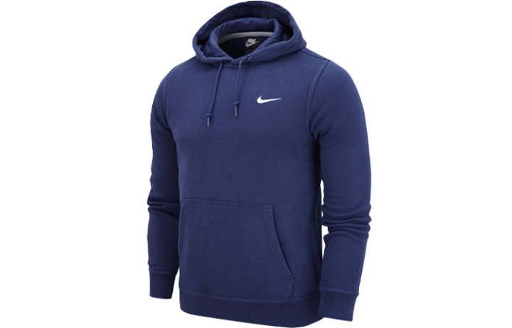 Nike Nike Sweatshirts Men's Blue Hooded Moderate Regular