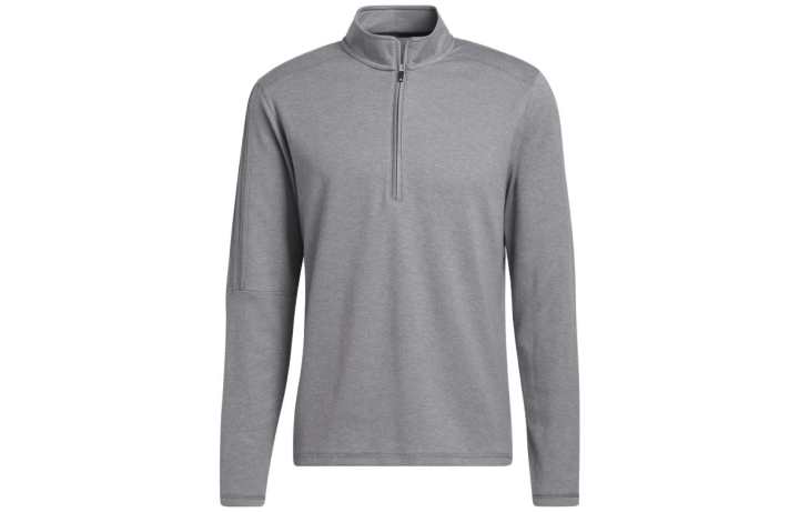 Adidas Adidas Sweatshirts Men's Gray Stand Collar Moderate Regular