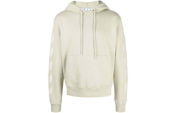 OFF-WHITE OFF WHITE FW21 Sweatshirt Men's Light Green