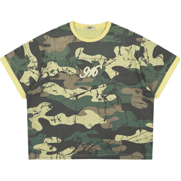 GOOD BAI 916 SS25 T Shirt Unisex Camouflage Green