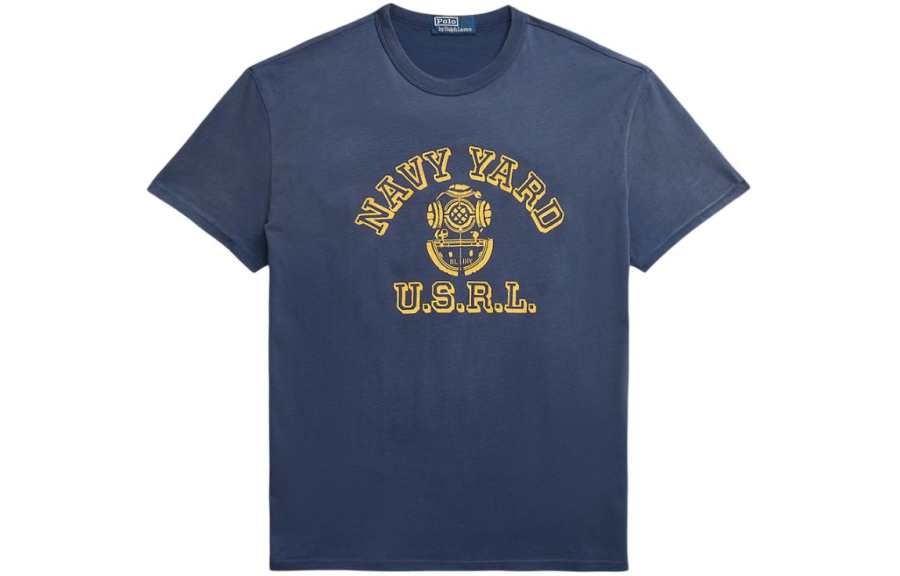 Polo Ralph Lauren T Shirt Classic Version Men's Deep Cobalt Blue