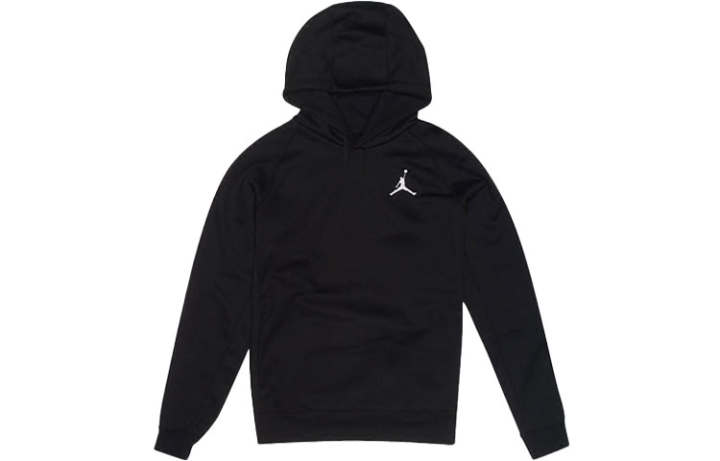 Jordan Jordan Sweatshirts Men's Black Hooded Moderate Regular