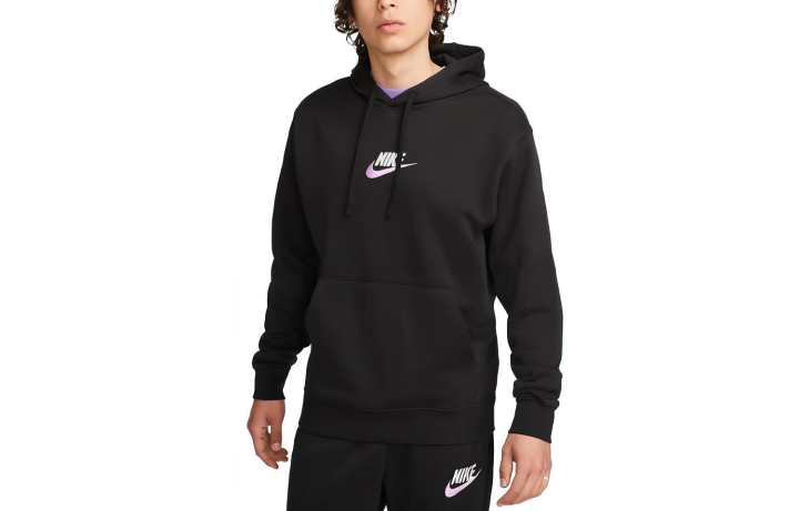 Nike Nike Sweatshirts Men's Black Hooded Moderate Regular