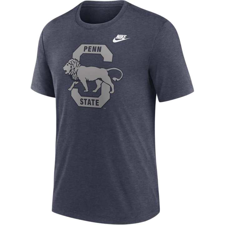 Nike Nike Penn State Nittany Lions Blitz Evergreen Legacy Primary T Shirt Men's Marine Mixed Color