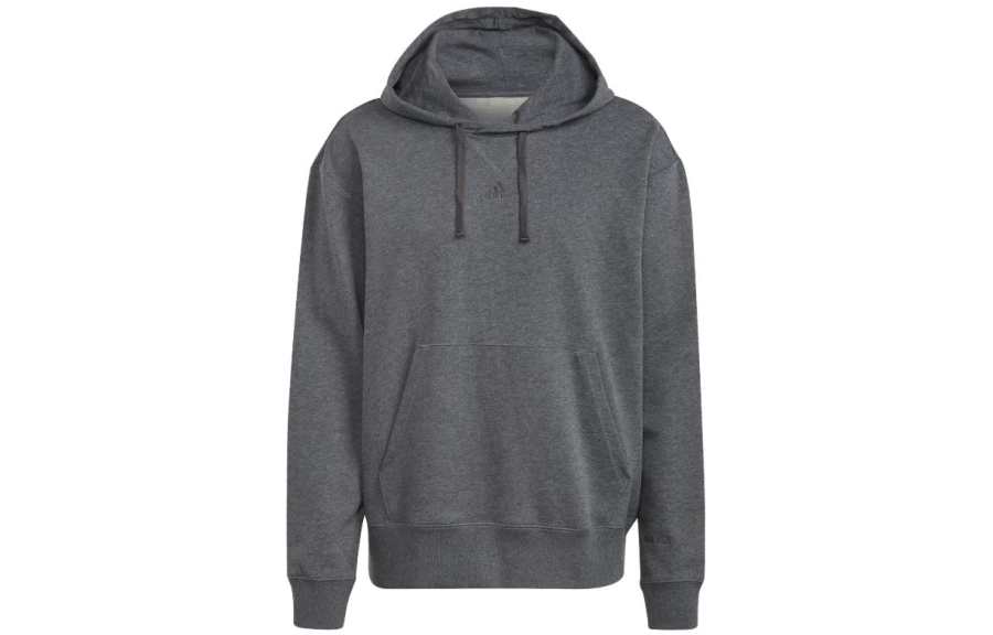 Adidas Adidas Sweatshirts Men's Dark Gray Hooded Moderate Regular
