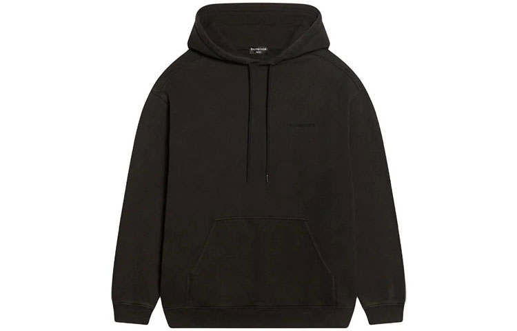Balenciaga Sweatshirt Loose Fit Men's Dark Brown