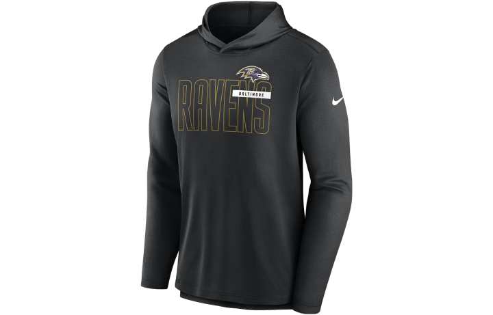 Nike Nike Sweatshirts Men's Black Hooded Moderate Regular
