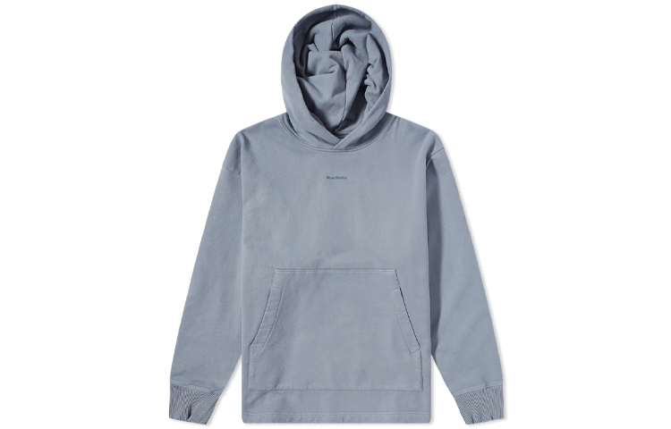 Acne Studios Acne Studios Logo Printed Long-Sleeved Hoodie