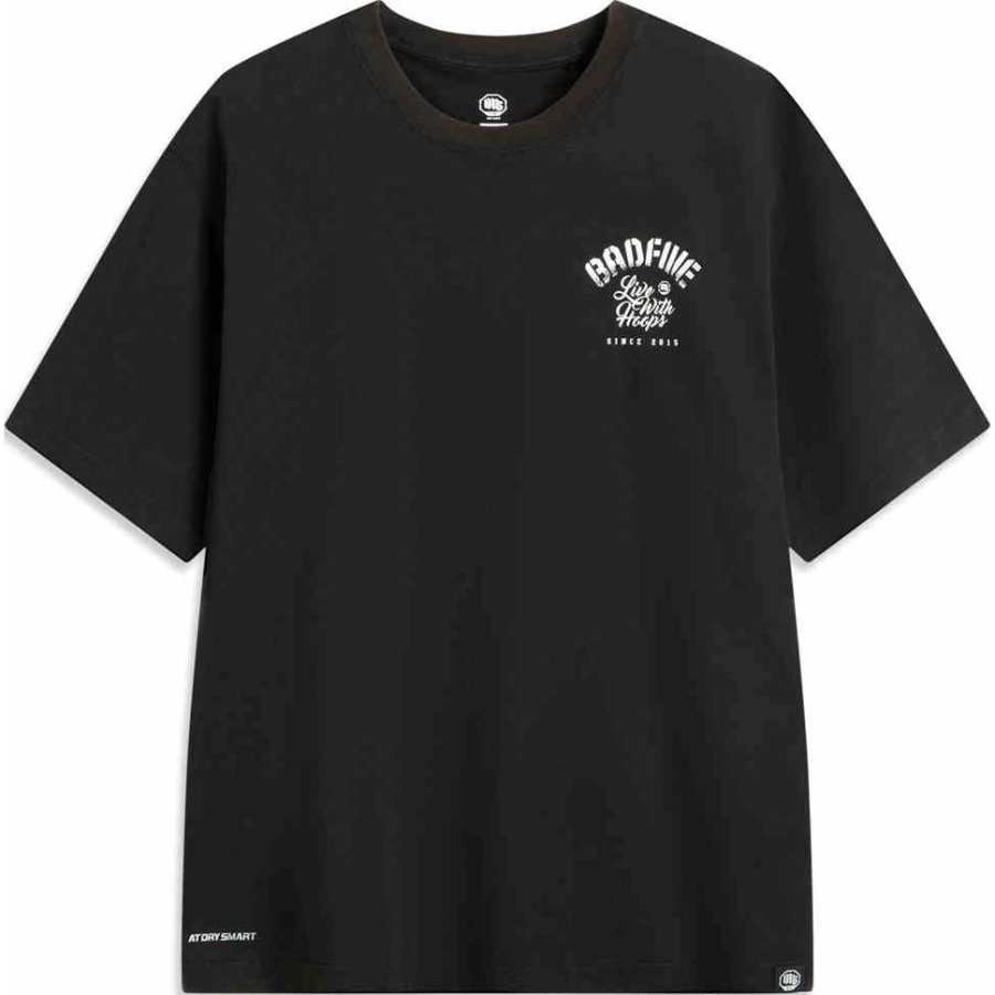 Li-Ning Li Ning Basketball Collection T Shirt Men's Black