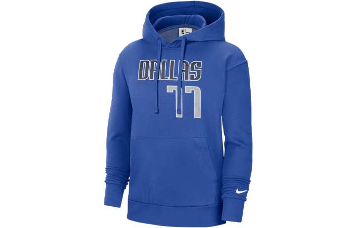 Nike Nike Nba Dallas Mavericks Luca Doncic Essential Fleece Pullover Hoodie
