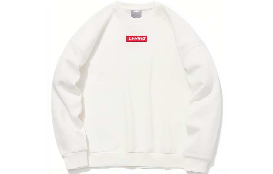 Li-Ning Li Ning Sweatshirt Unisex Ivory