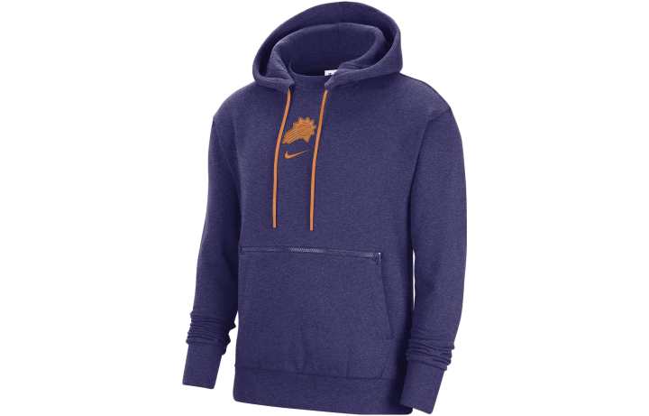 Nike Nike Sweatshirts Men's Purple Hooded Moderate Regular