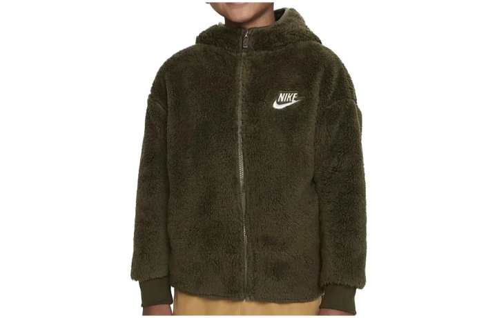 Nike Nike Sweatshirts Kids Dark Green Hooded Moderate Regular