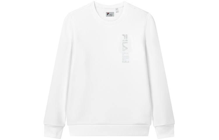 FILA Sweatshirts Men's Standard White Crew Neck Moderate Regular