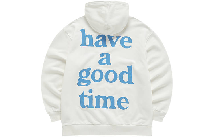 FILA Have A Good Time Collection Sweatshirts Unisex Starlight White Hooded Non Detachable Moderate