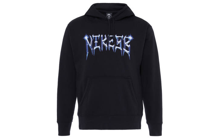 Nike Nike Sweatshirts Men's Black Hooded Thickened Regular