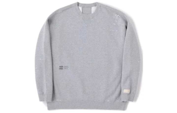 New Balance New Balance Sweatshirts Men's Light Gray Crew Neck Moderate Regular