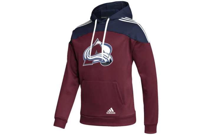 Adidas Adidas Sweatshirts Men's Burgundy Hooded Moderate Regular
