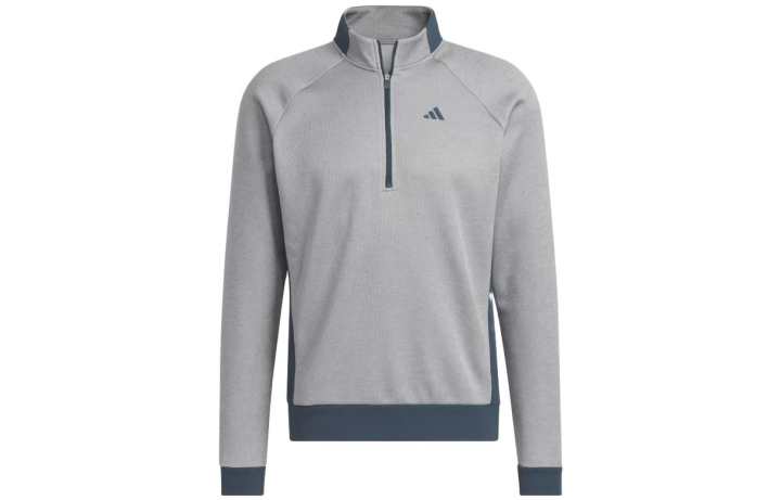 Adidas Adidas DWR Sweatshirts Men's Gray Stand Collar Moderate Other