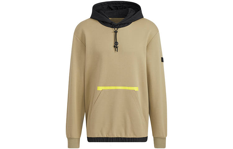 Adidas Neo Sweatshirts Men's Green Hooded Moderate Regular